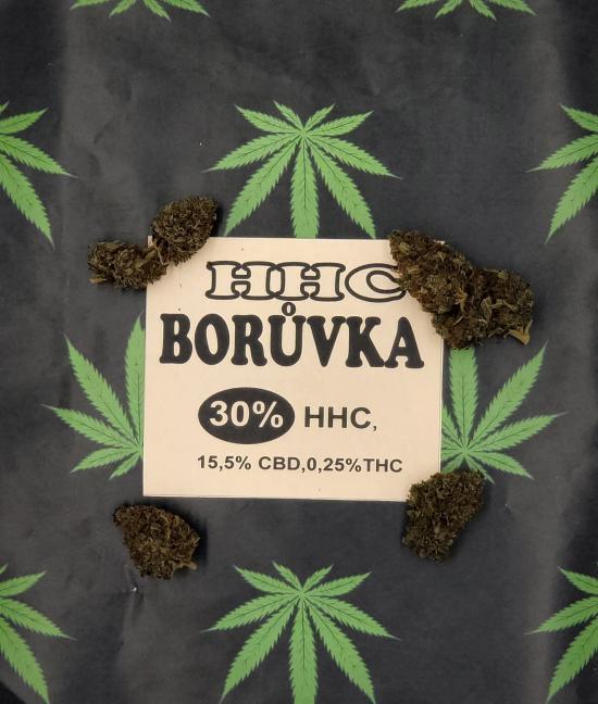HHC KVĚTY  30 %  BORŮVKA 1 GR