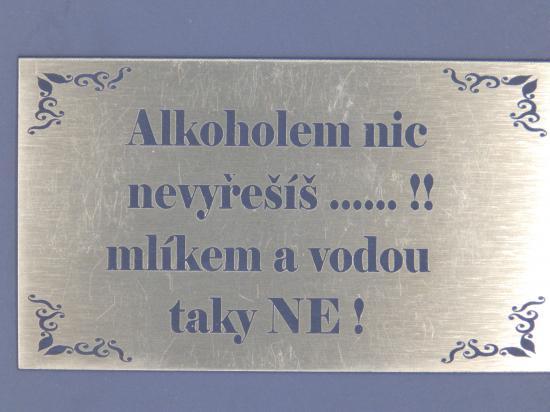 Humorná cedulka
