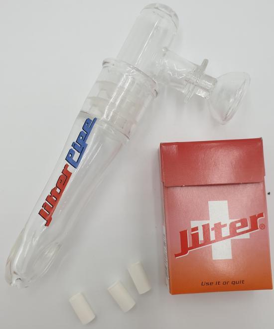 Skládací pyrex s filtry v kovové krabici